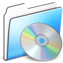 CD Folder Smooth Icon 128x128 png